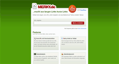 Desktop Screenshot of merky.de