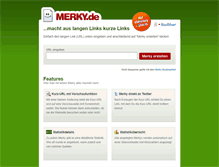 Tablet Screenshot of merky.de